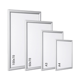 Olmecs Front Snap Frame Board Mitered Corner with 30mm Profile - Size 100x70